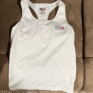 RLX Ralph Lauren White Tank Top